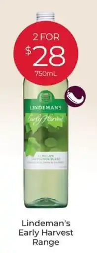 Porters Lindeman's Early Harvest Range offer