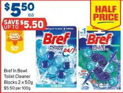 Foodland Bref In Bowl Toilet Cleaner Blocks offer