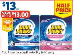 Foodland Cold Power Laundry Powder offer