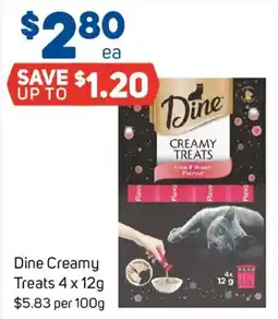 Foodland Dine Creamy Treats offer