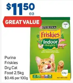 Foodland Purina Friskies Dry Cat Food offer
