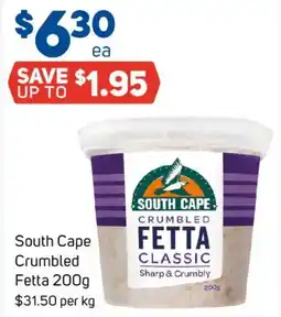 Foodland South Cape Crumbled Fetta offer