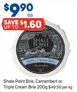 Foodland Shale Point Triple Cream Brie offer