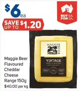 Foodland Maggie Beer Flavoured Cheddar Cheese offer