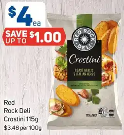 Foodland Red Rock Deli Crostini offer