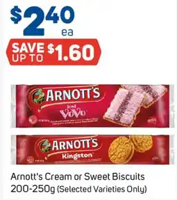 Foodland Arnott's Cream or Sweet Biscuits offer