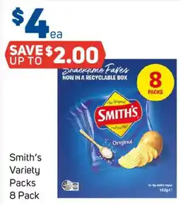 Foodland Smith's Variety Packs offer