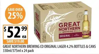 Great Northern Brewing Co Original Lager