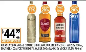 Supabarn Ariane Vodka offer