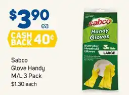 Foodland Sabco Glove Handy offer