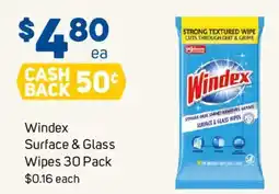Foodland Windex Surface & Glass Wipes offer