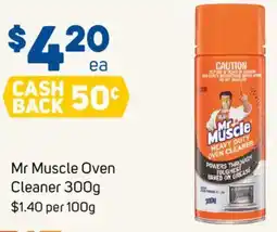 Foodland Mr Muscle Oven Cleaner offer
