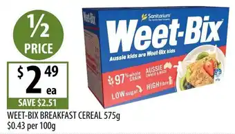 Weet-Bix Breakfast Cereal