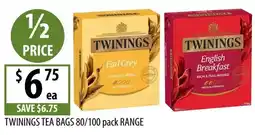 Supabarn Twinings Tea Bags offer
