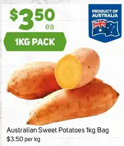 Foodland Australian Sweet Potatoes 1kg Bag offer