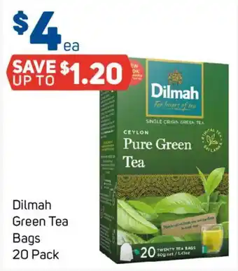 Dilmah Green Tea Bags