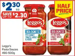 Foodland Leggo's Pasta Sauces offer