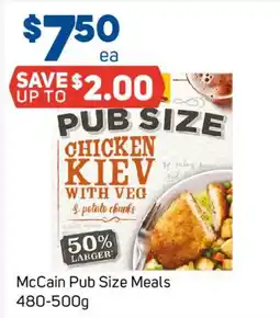 Foodland McCain Pub Size Meals offer
