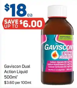 Foodland Gaviscon Dual Action Liquid offer