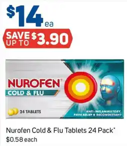 Foodland Nurofen Cold & Flu Tablets offer