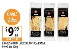 Supabarn Barossa Bark Crispbread offer