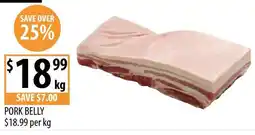 Supabarn Pork Belly offer