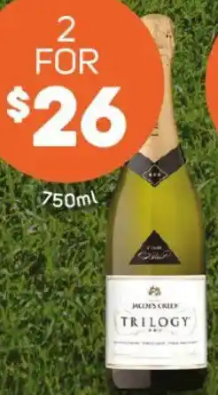 Foodland Jacob's Creeky Trilogy Sparkling offer