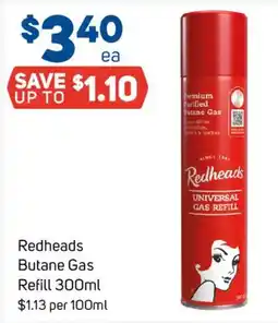 Foodland Redheads Butane Gas Refill offer