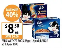 Supabarn Felix Wet Cat Food offer