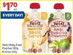 Foodland Heinz Baby Food Pouches offer