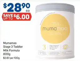 Foodland Mumamoo Stage 3 Toddler Milk Formula offer