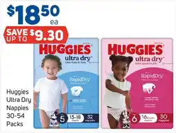 Foodland Huggies Ultra Dry Nappies offer
