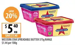 Supabarn Western Star Spreadable Butter offer
