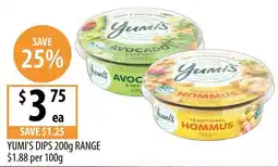 Supabarn Yumi's Dips offer