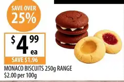 Supabarn Monaco Biscuits offer