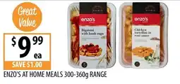 Supabarn Enzo's at Home Meals offer