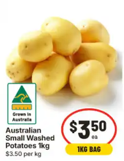 IGA Australian Small Washed Potatoes offer