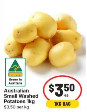 Australian Small Washed Potatoes