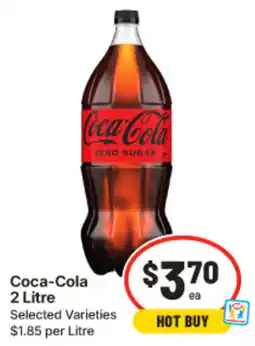 IGA Coca-Cola Zero Sugar offer