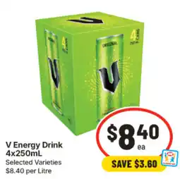 IGA V Energy Drink offer