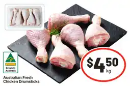 IGA Australian Fresh Chicken Drumsticks offer