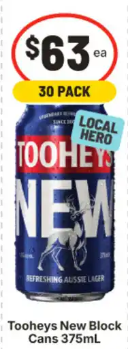 IGA Tooheys New Block offer