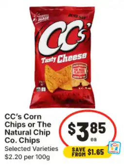 IGA CC's Corn Chips offer
