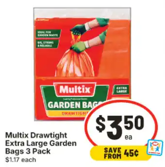 Multix Drawtight Extra Large Garden Bags