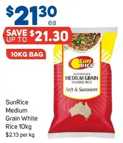 Foodland SunRice Medium Grain White Rice offer
