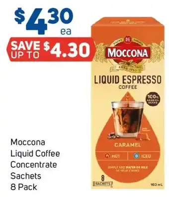 Moccona Liquid Coffee Concentrate Sachets