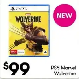 BIG W PS5 Marvel Wolverine offer