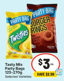 IGA Tasty Mix Party Bags Selected Varieties offer