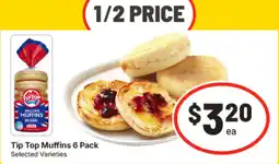 IGA Tip Top Muffins offer