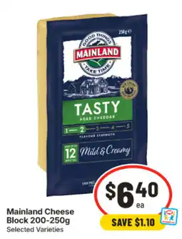 IGA Mainland Cheese Block offer